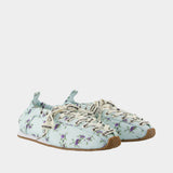Ballerines Lace Up Sporty - Ganni - Synthétique - Multi