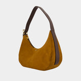 Sac Porté Épaule Hobo Belt Medium - Ganni - Synthétique - Marron