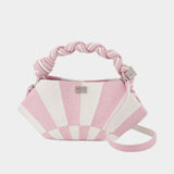 Sac À Main Bou Mini Circus - Ganni - Synthétique - Rose