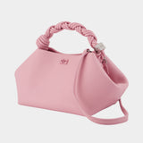 Sac À Main Bou Small Butter - Ganni - Synthétique - Rose