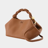 Sac À Main Bou Small Butter - Ganni - Synthétique - Marron