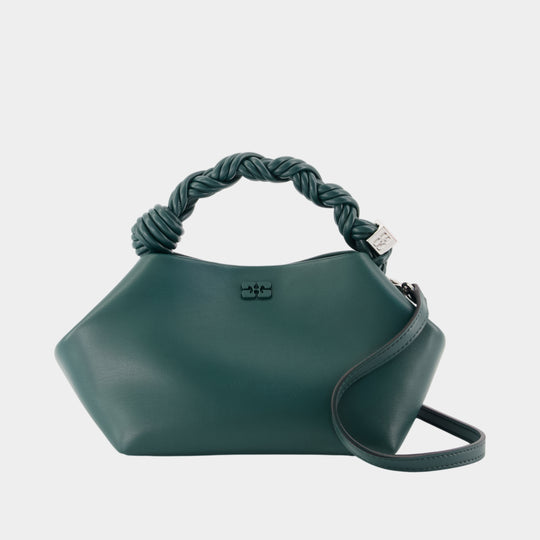 Sac À Main Bou Small - Ganni - Synthétique - Vert Foncé