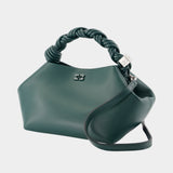 Sac À Main Bou Small - Ganni - Synthétique - Vert Foncé
