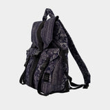 Sac À Dos Re Tech Patchwork - Ganni - Coton - Bleu