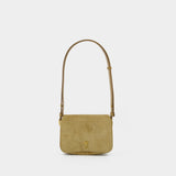 Sac Porté Épaule Paris Paris - AMI Paris - Cuir - Kaki