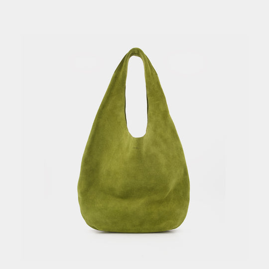 Cabas Le Neige - A.P.C. - Cuir - Vert
