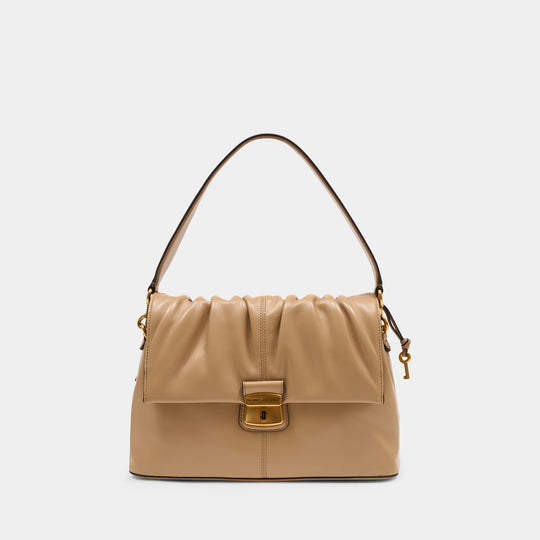 Sac Porté Épaule The Messenger - Marc Jacobs - Cuir - Marron