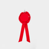 Porte Monnaie Ribbon Rosette - Simone Rocha - Nylon - Rouge