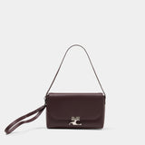 Sac Porté Épaule Icotype - Courreges - Cuir - Bordeaux