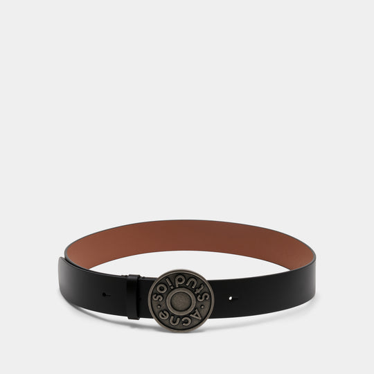 Ceinture - Acne Studios - Cuir - Noir