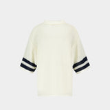 Polo Crochet - Kenzo - Coton - Blanc