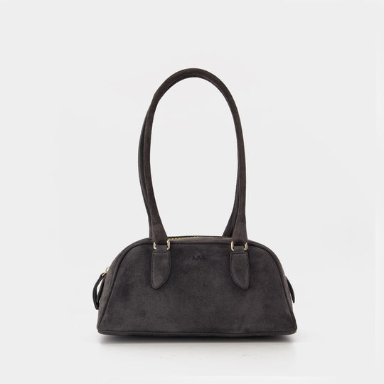Sac Porté Épaule Paloma Small - A.P.C. - Cuir - Gris