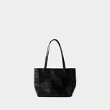 Cabas Wide - Chylak - Cuir - Noir