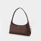 Sac Porté Épaule Brooklyn 26 - Coach - Cuir - Marron