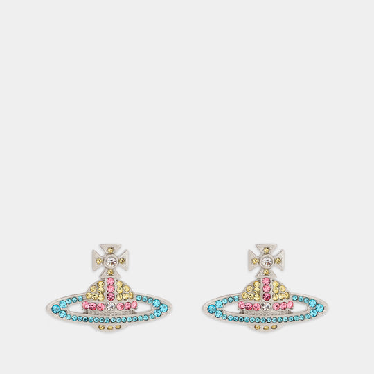 Boucles D'oreilles Kika - Vivienne Westwood - Métal - Bleu