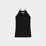 Top T-Elma - DIESEL - Polyester - Noir