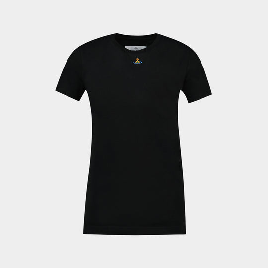 T-Shirt Orb Peru' - Vivienne Westwood - Coton - Noir