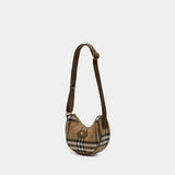 Sac À Bandoulière Ll Horseshoe - Burberry - Synthétique - Beige
