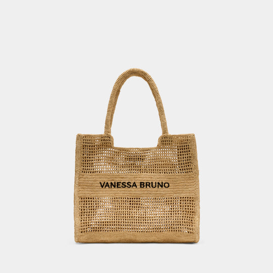 Cabas Panier Gm - Vanessa Bruno - Raphia - Beige