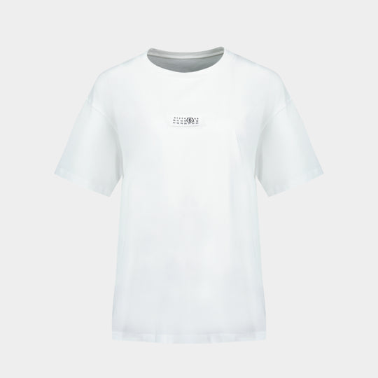 T-Shirt - MM6 Maison Margiela - Coton - Blanc
