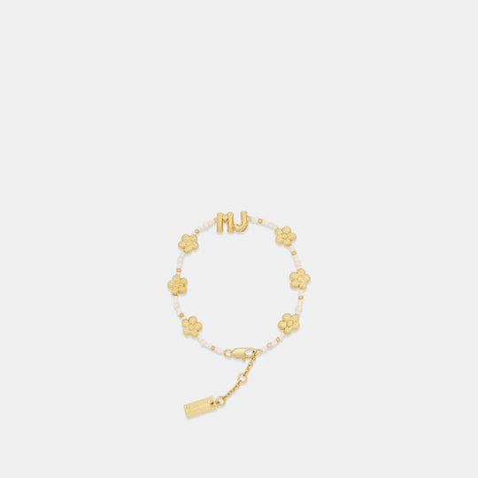 Bracelet Balloon Beaded - Marc Jacobs - Métal - Doré