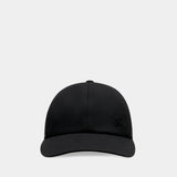 Casquette Gabardine - Burberry - Coton - Noir