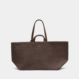Cabas Le Drummer - A.P.C. - Coton - Marron
