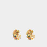 Boucles D'oreilles Botanica Studs - Zimmermann - Métal - Doré