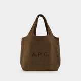 Cabas Ninon - A.P.C. - Laine - Marron