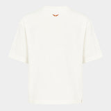 T-Shirt Taida Photo Horse Strass - Zadig & Voltaire - Coton - Blanc