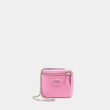 Sac À Bandoulière The Mini Vanity - Marc Jacobs - Cuir - Rose