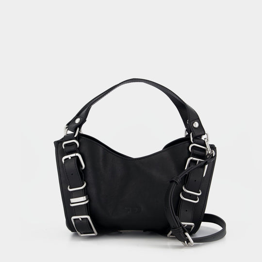 Cabas D-One Top handle S - DIESEL - Cuir - Noir