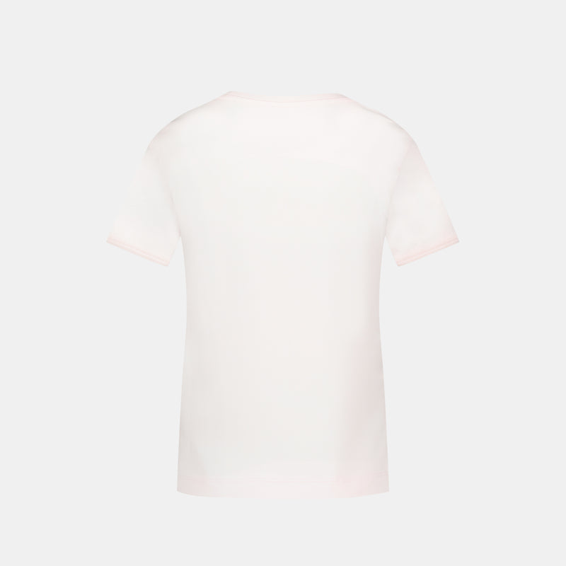 T Shirt Micro Lollo  - Vivienne Westwood - Coton - Rose
