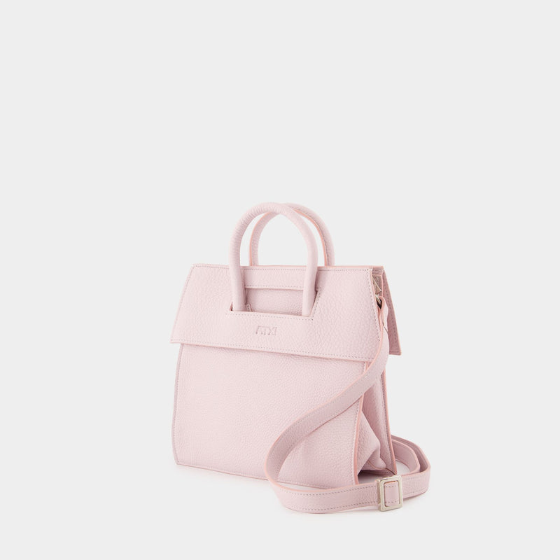 Sac À Main Etxea Mini - ATXI - Cuir - Rose Fushia