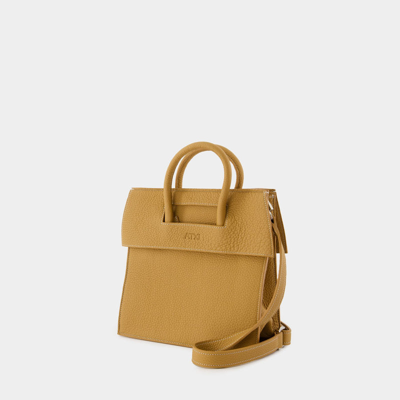 Sac À Main Etxea Mini - ATXI - Cuir - Beige