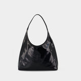 Sac À Main Medium Halo - Courreges - Synthétique - Noir