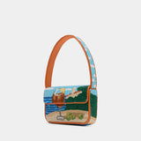 Sac Porté Épaule Tommy Beaded - Staud - Synthétique - Multi