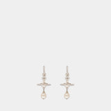 Boucles D'oreilles Aleksa - Vivienne Westwood - Métal - Argenté
