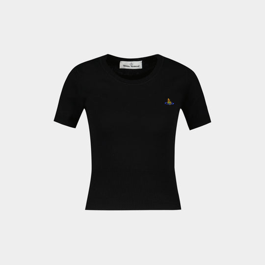T-Shirt Bea - Vivienne Westwood - Coton - Noir