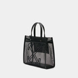 Cabas Market S - OFF WHITE - Synthétique - Noir