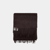 Écharpe - Acne Studios - Laine - Marron