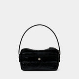 Sac Porté Épaule Camero Party - Acne Studios - Cuir - Noir