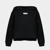 Sweatshirt - MM6 Maison Margiela - Coton - Noir