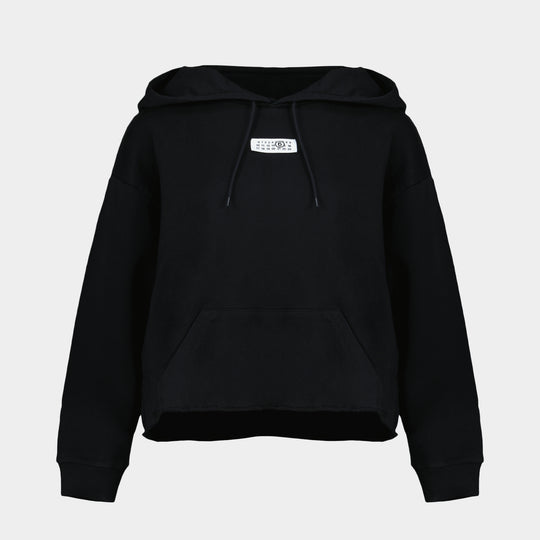 Sweatshirt - MM6 Maison Margiela - Coton - Noir