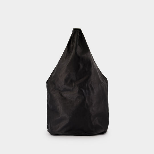 Sac À Main Drip - OUR LEGACY - Cuir - Noir