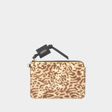 Pochette Zip - Isabel Marant - Cuir - Marron