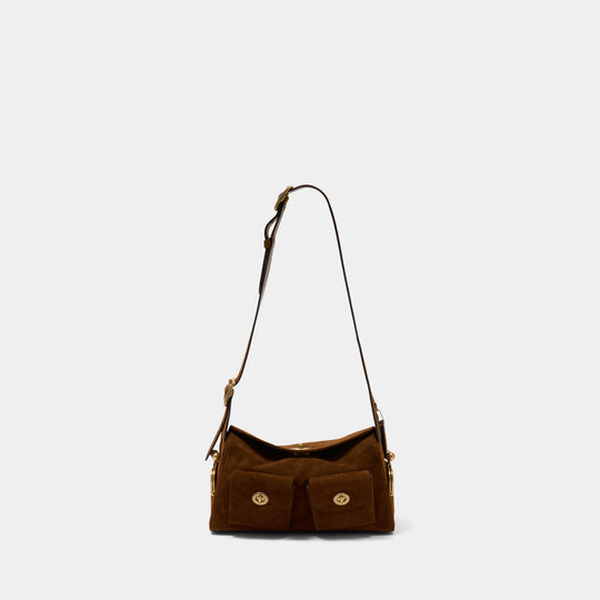 Sac Porté Épaule The Originals Turnlock Haversack - Coach - Cuir - Marron