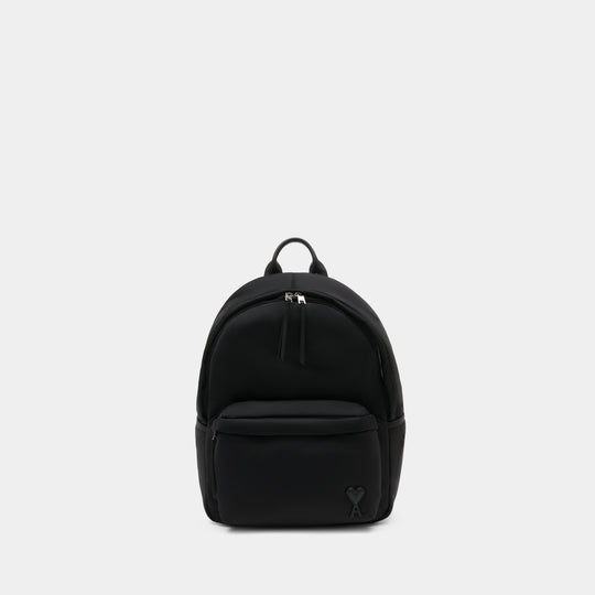 Sac À Dos Marcel - AMI Paris - Synthétique - Noir
