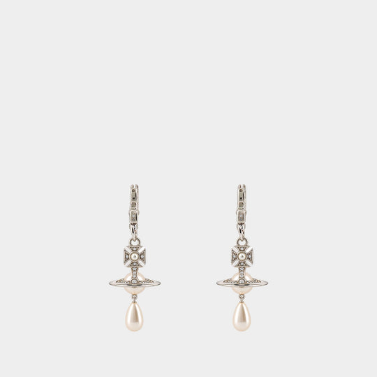 Boucles D'oreilles Aida - Vivienne Westwood - Laiton - Argenté