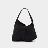 Sac À Bandoulière Angular - YOHJI YAMAMOTO - Cuir - Noir